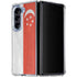 Singapore Flag Distressed Galaxy Z Fold5 5G Clear Case